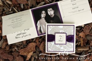 Dual Language Custom Wedding Invitations (Persian)