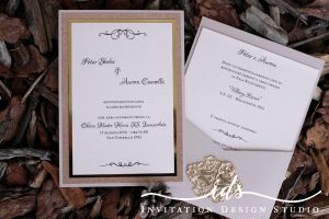 Dual Language Custom Wedding Invitations (Italian)