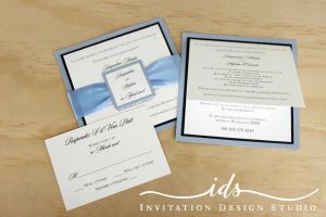 Dual Language Custom Wedding Invitations (Italian)