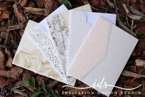 Duet Custom Wedding Invitations from IDS Orange County California