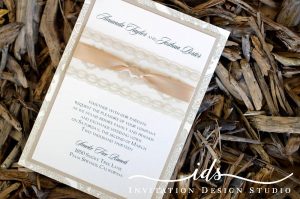 Flat Cards Simple Elegance Custom Wedding Invitations
