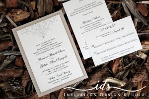 Flat Cards Simple Elegance Custom Wedding Invitations