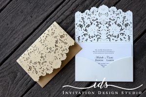 Laser Cut Custom Wedding Invitations