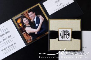 Photo Fold Custom Wedding Invitation