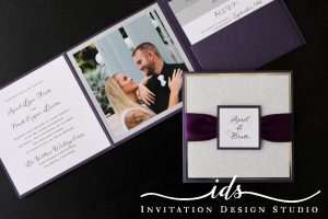 Photo Fold Custom Wedding Invitation