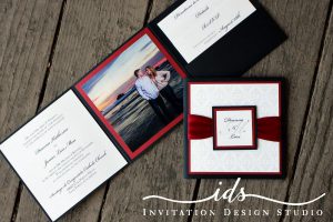 Photo Fold Custom Wedding Invitation