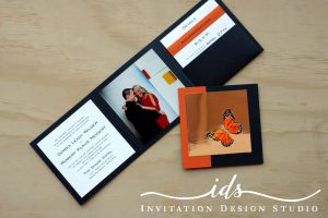 Photo Fold Custom Wedding Invitation