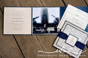 Photo Fold Custom Wedding Invitation